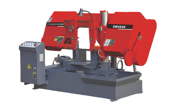 仁怀GW4240双柱卧式带锯床