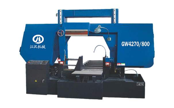 仁怀GW4270/800双柱龙门卧式带锯床